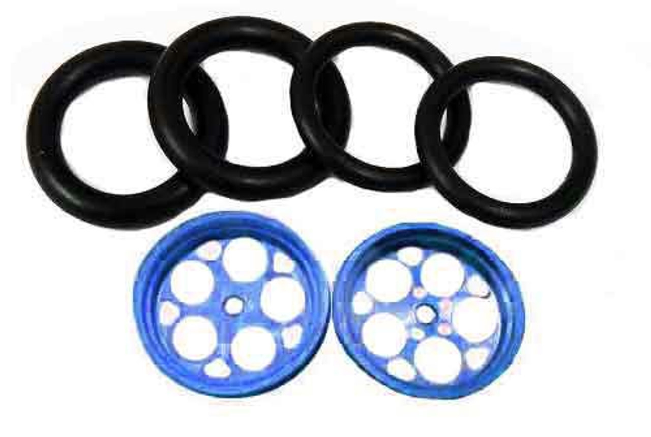 Pro-Track 3/4 x 1/16 x 1/8 wide Style J - Blue 411J,B