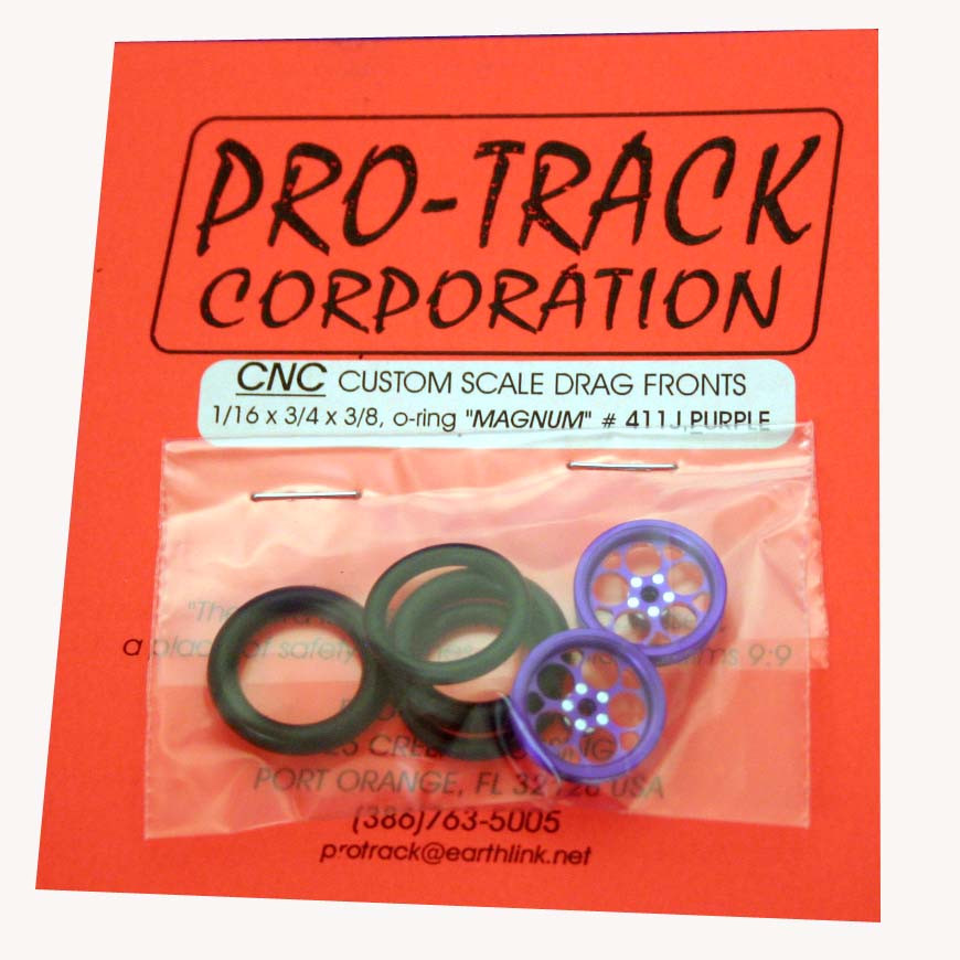 3/4 x 1/16 x 1/8 w Magnum Purple 411JP