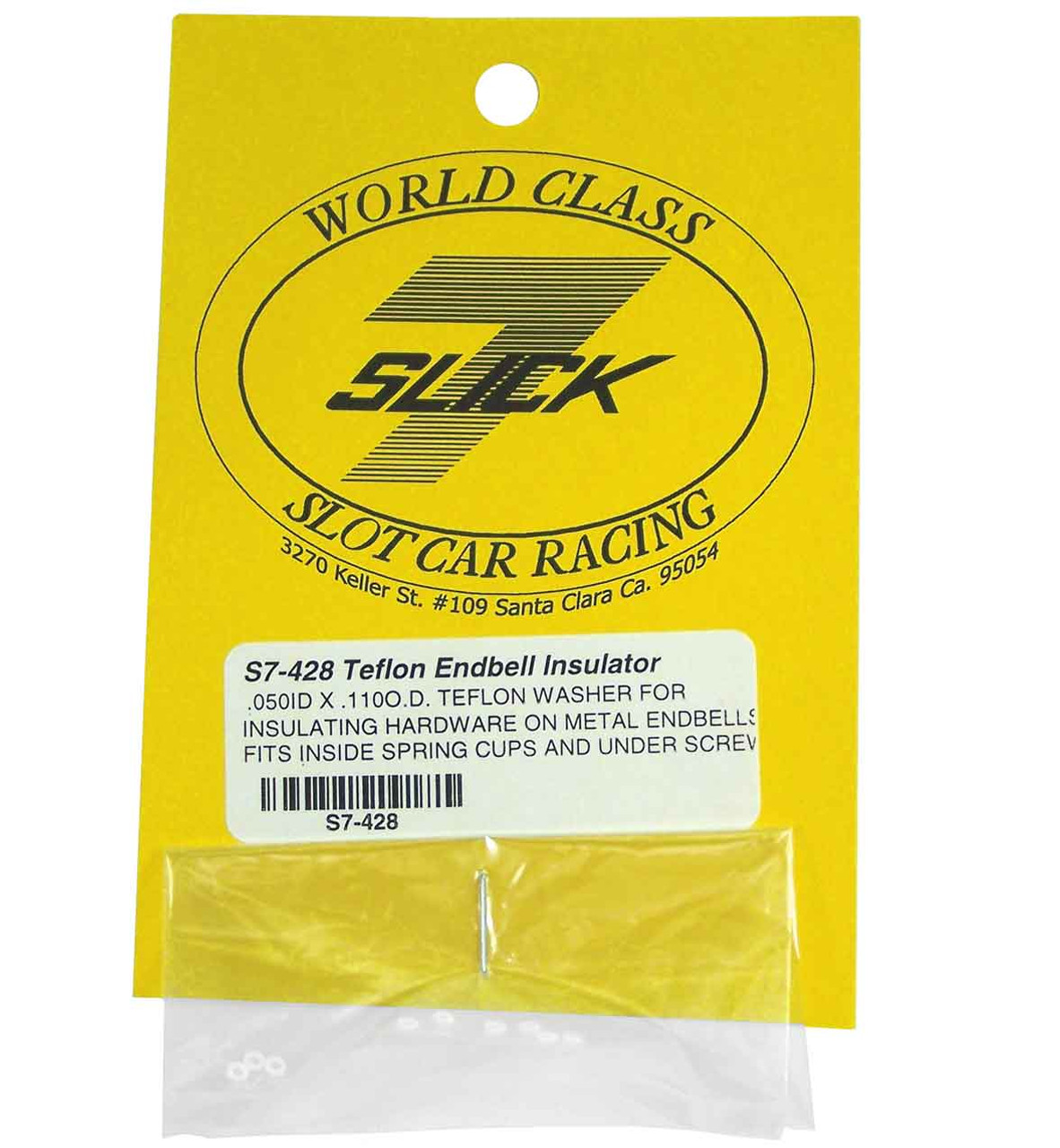 Slick 7 Teflon Endbell Insulators - S7-428