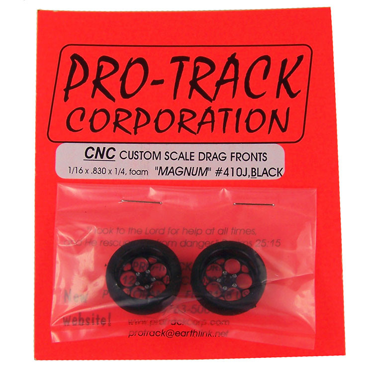 3/4 x 1/16 x 1/4 w Magnum Black 410JBL