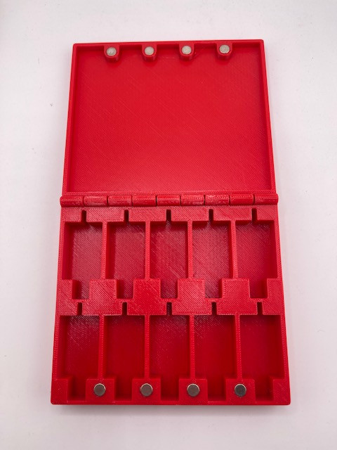 Cobalt & FK Size Motor Storage Case for 14 motors WW19