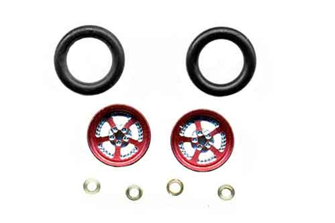 Pro-Track CNC Wheelie Bar Wheels 208K-R