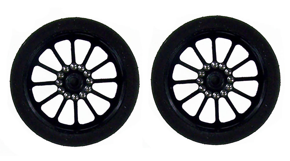 3/4 x 1/16 x .250 w Black Turbine 410EBL