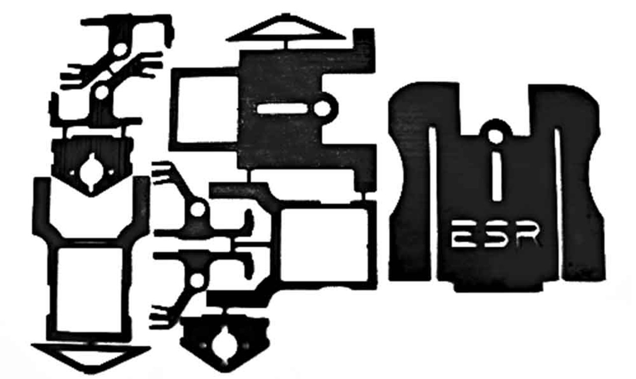 esr slot car chassis