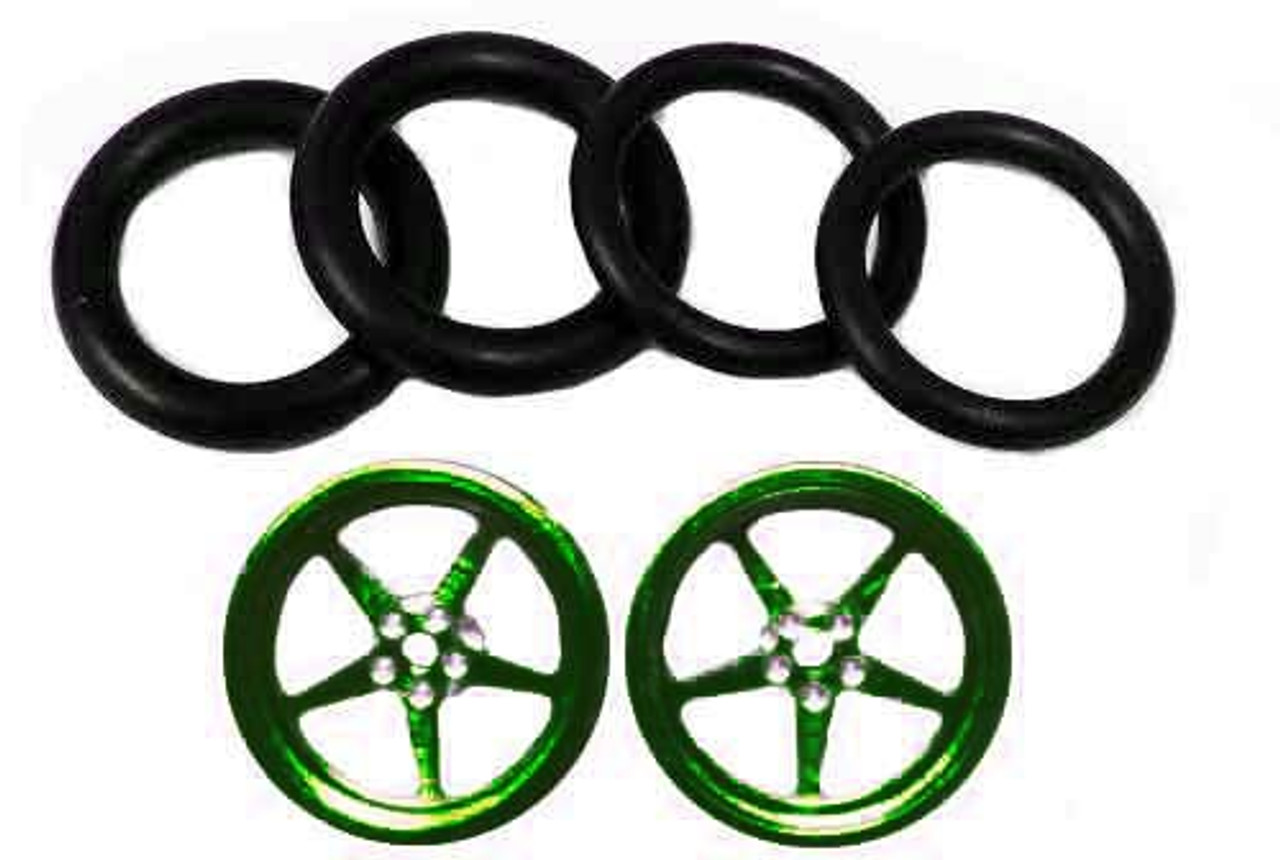 Pro-Track 3/4 x 1/16 x 1/8 wide Style I - Green - PTC-411I-GR