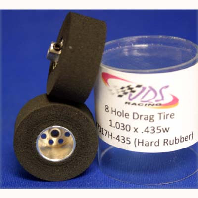 3/32 x 1.030 x .435 8 Hole Hardcore Rubber 7017H435