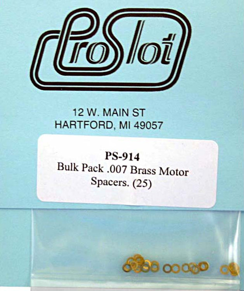 Proslot .007 Brass Armature Spacers PS-914