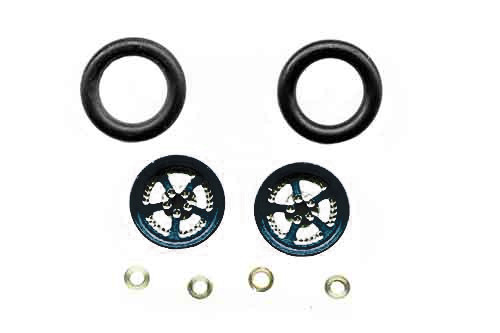 Pro-Track CNC Wheelie Bar Wheels - PTC-208K-GM