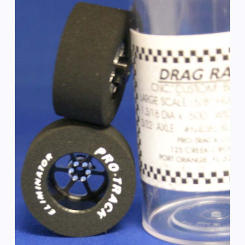 1 3/16 x 3/32 x .500 w Roadster Black N408LBL