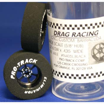 1 3/16 .435 w Rears & Fronts Roadster Black N405LBLSET