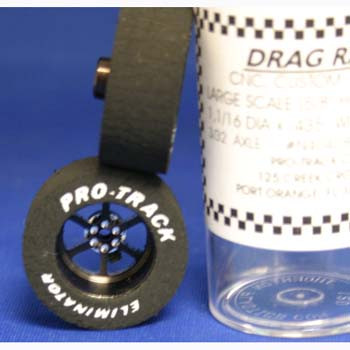 1 1/16 x .435 w Black Roadster Rears & Fronts N404LBLSET
