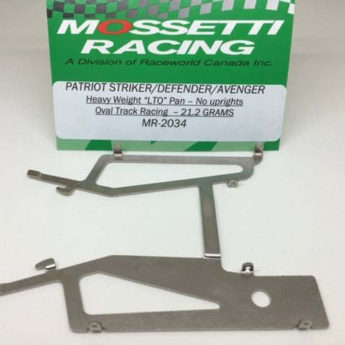 MOSSETTI PAN SECTION HEAVY WEIGHT STEEL "LTO" OVAL RACING NO FRONT UPRIGHTS MR2034