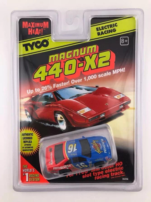 TYCO Magnum 440-X2 Mattel Wheels Primestar #16 Racecar TYCO-39256