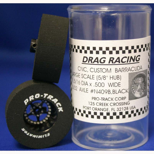 ProTrack 1 5/16 x 1/8 x .500 w Star Black N4098BBL