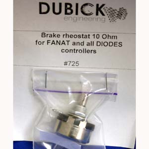 DUBICK BRAKE RHEOSTAT 10 OHM DE725