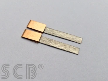SCB Super Fine Tin Plated Braid (4.00mm x .25mm x 26mm) 5Pr SCB1085SFTP