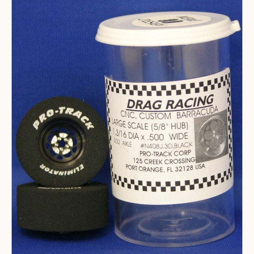 1 3/16 x 3/32 x .500 w Magnum 3D Black N408J3DBL