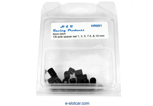H&R Assorted Plastic 1/8 Axle Spacers - HR-601