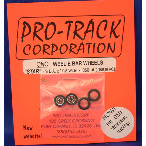 Black Star Wheelie Wheels 208BBL