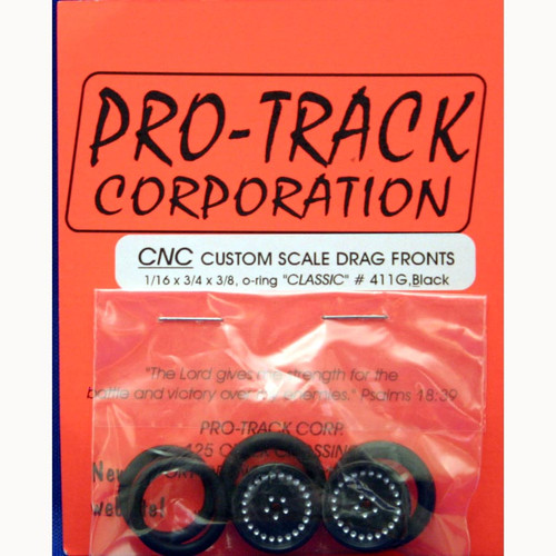 3/4 x 1/16 x 1/8 w Black Centerline 411GBL