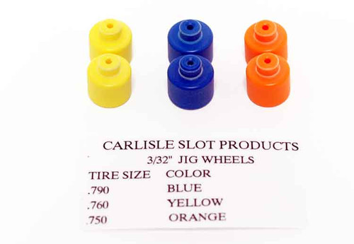 Carlisle 3/32 Jig Wheels CSP-332W