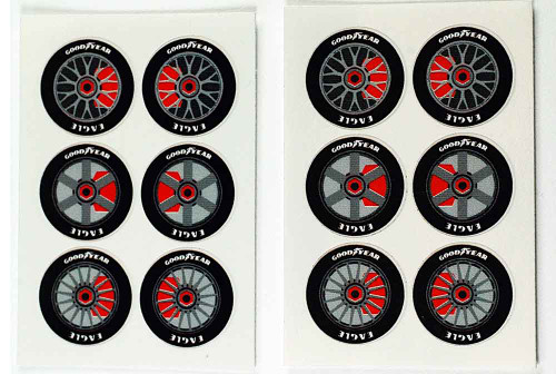 JK 5/8" Front Wheel/Tire Stickers 6 pr JKS35-6 / JK-20035