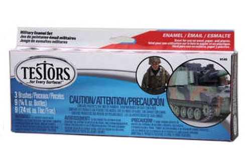 Testors Military Enamel Paint Set - TS-9149