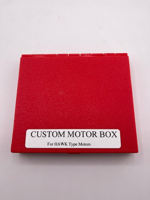 Cobalt & FK Size Motor Storage Case for 14 motors WW19