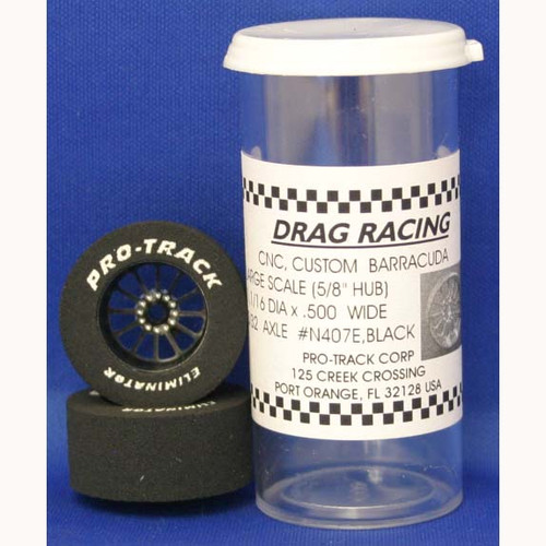 1 1/16 .500 w Black Turbine N407EBL