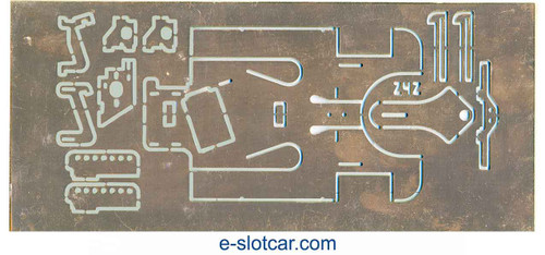 TWP 1/24 Fiberglas Chassis Kit  TWP-241KIT