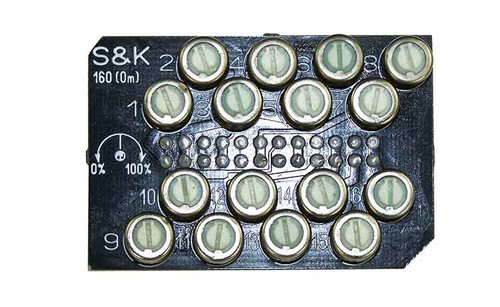S&K 0-160 Ohms Adjustible Controller Chip SK-0107