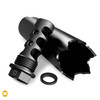 Infinite 6 Inch Sound Redirect Kit with QD Muzzle Brake Compensator