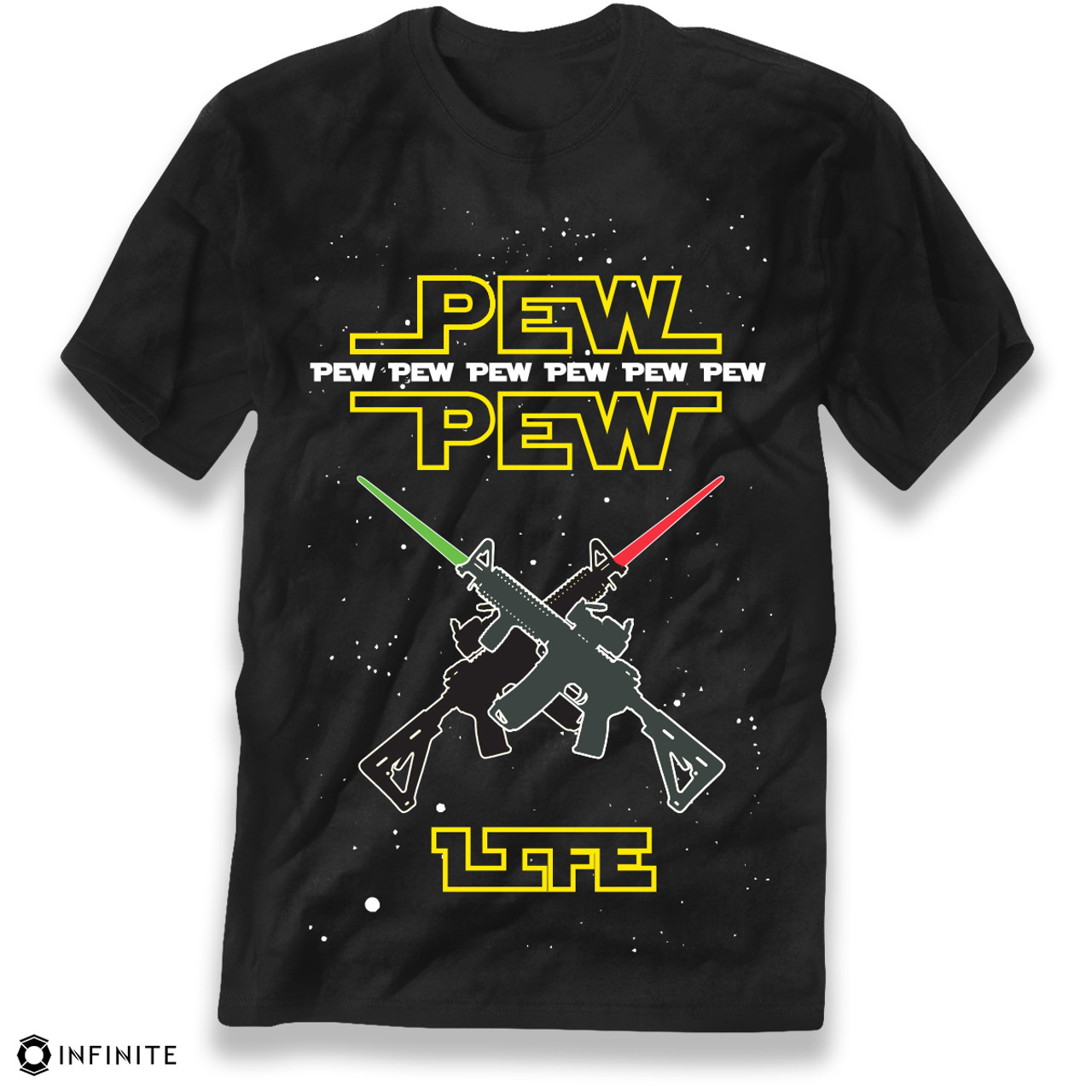 star wars t shirt pew pew