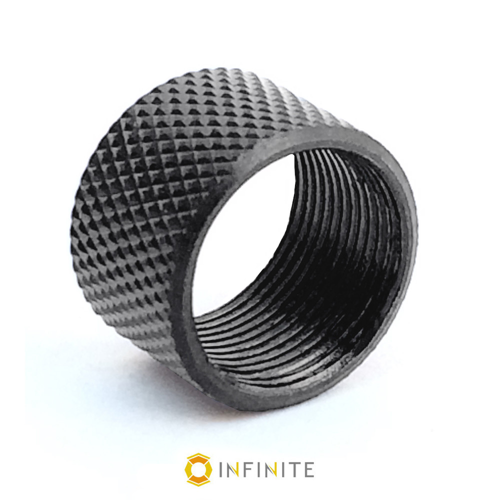 16mm x 1 LH Knurled Thread Protector