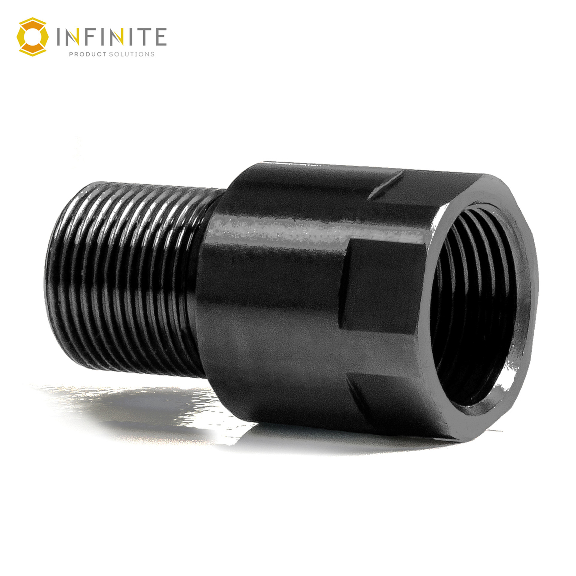 16mm x 1 LH X-Treme Muzzle Device - Stainless Steel