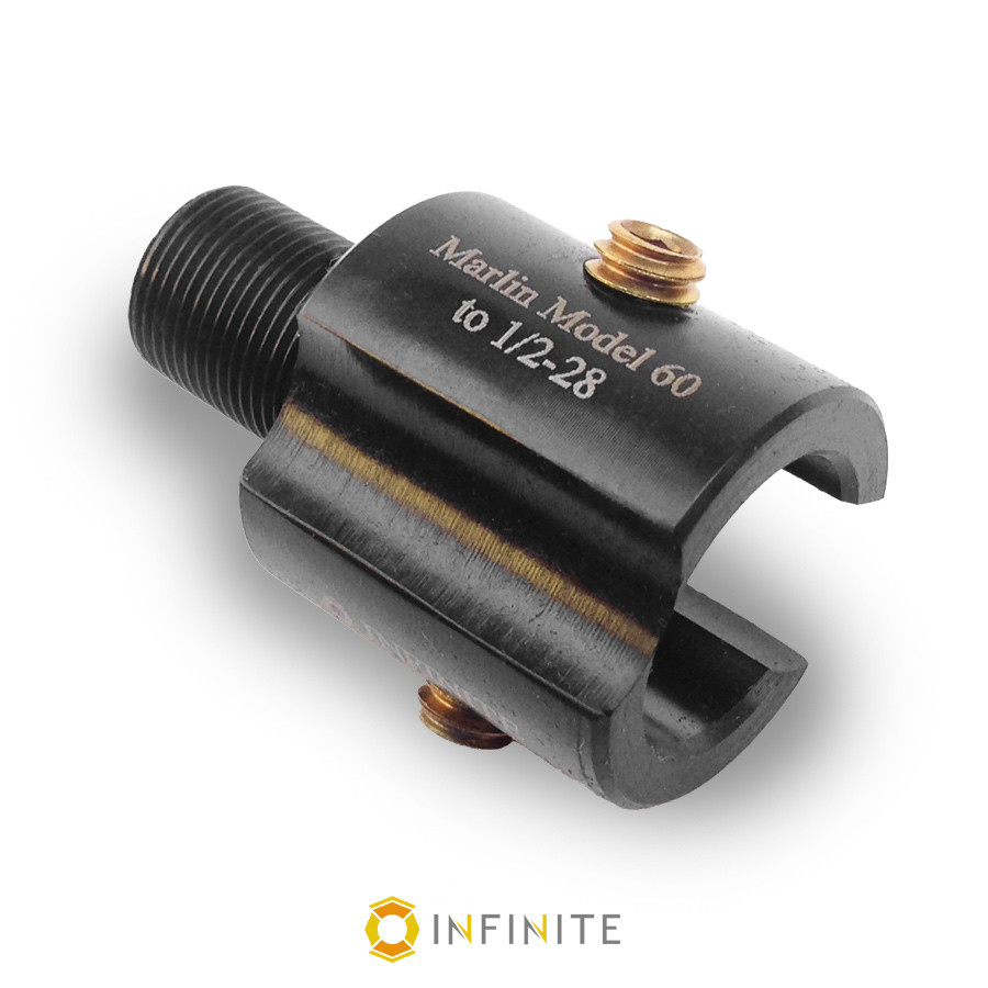 Marlin Model 60 to 1/228 RH Thread Adapter Black (Steel)