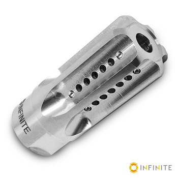 14mm x 1 LH 'Solar Burst' Compensator - 2-1/4" - Stainless