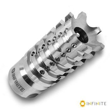 5/8-24 RH 'The Emperor' Compensator - 2-1/4" - Stainless