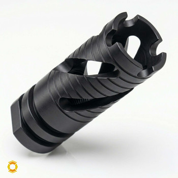 14x1 RH Spiral Phantom Premium Birdcage - Stainless Steel (Black)