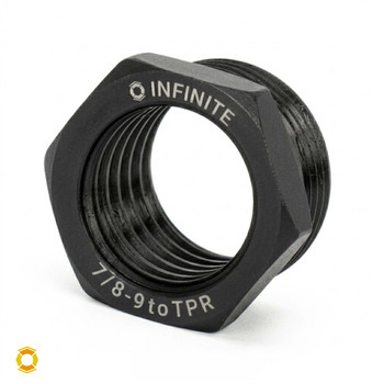 7/8-9 to Taper Thread Adapter (Gen 1, Black Oxide Steel)