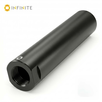 6 Inch QD Titanium Sound Redirect - Black PVD