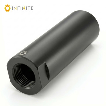 4 Inch QD Titanium Sound Redirect - Black PVD
