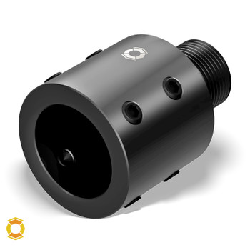 .800 to 5/8-24 Slip-On Thread Adapter (Gen 2) - Black Nitride, Stainless Steel .800 to 5/8-24 Slip-On Thread Adapter (Gen 2) - Black Nitride, Stainless Steel