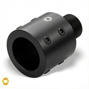 .800 to 5/8-24 Slip-On Thread Adapter (Gen 2) - Black Nitride, Stainless Steel