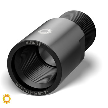 9/16-24 LH to 5/8-24 Thread Adapter 9/16-24 LH to 5/8-24 Thread Adapter