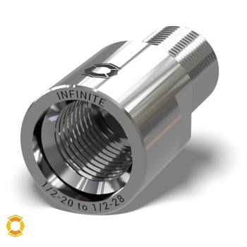 1/2-20 to 1/2-28 Thread Adapter 1/2-20 to 1/2-28 Thread Adapter