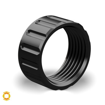 QD Notched QD Brake Thread Protector - 17-4 Stainless Steel, Black Nitride QD Notched QD Brake Thread Protector - 17-4 Stainless Steel, Black Nitride