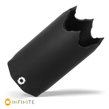 2 Inch QD Tactical Spiked Sound Redirect - Matte, Black Anodized