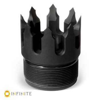 Crowning Redirect Cap (Fits 10-12 Inch Redirects) - Matte, Black Anodized