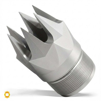 Max Breacher Redirect Cap (Fits Legacy XL Redirects) - Satin, Silver Clear Anodize
